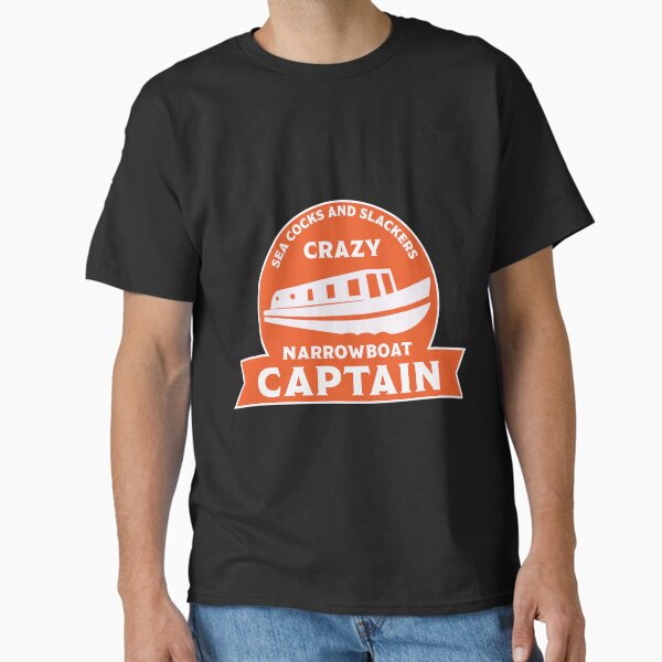 Item preview, Narrow Boat Canal Boat Captain - Narrowboat Owner - Canal boat Gifts - Funny Boat t shirts designed and sold by happygiftideas.