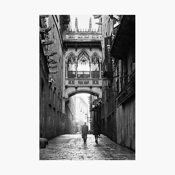 Barri Gotic, Barcelona Photographic Print