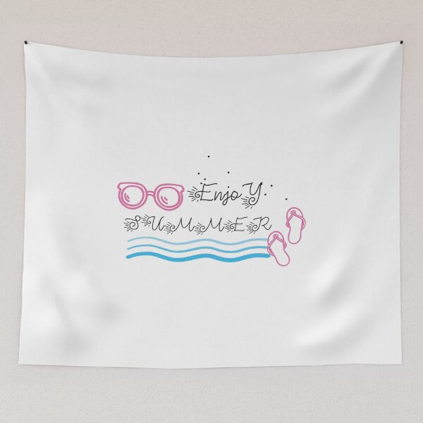 Item preview, Enjoy Summer, summer beach  , Wakeboarding ,surfboarding , van life ,watercolor , gift idea ,birthday designed and sold by MimiouchB.