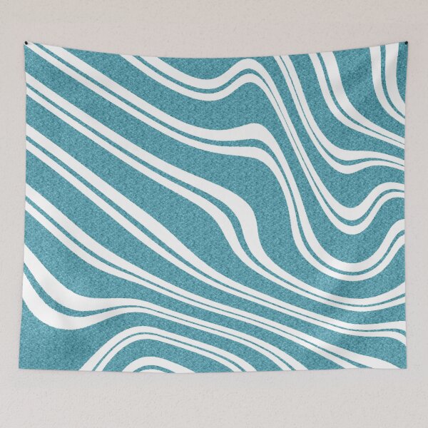 Item preview, Strips liquified blue designed and sold by Sanskrati.