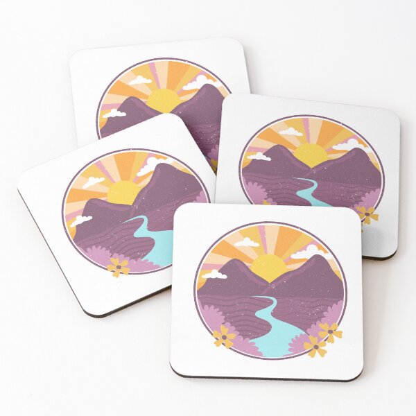 Item preview, Vintage Summer Mountains designed and sold by Lorene GZ.