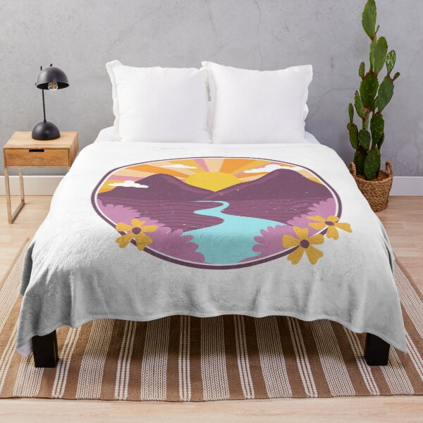 Item preview, Vintage Summer Mountains designed and sold by Lorene GZ.