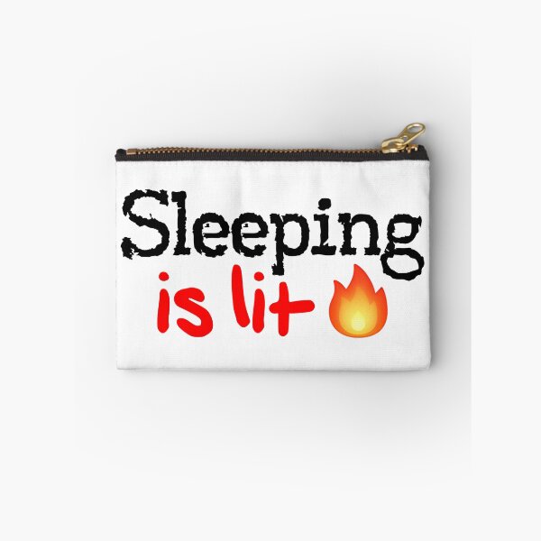 Item preview, Sleeping is Lit! designed and sold by DoodleDashCollective.