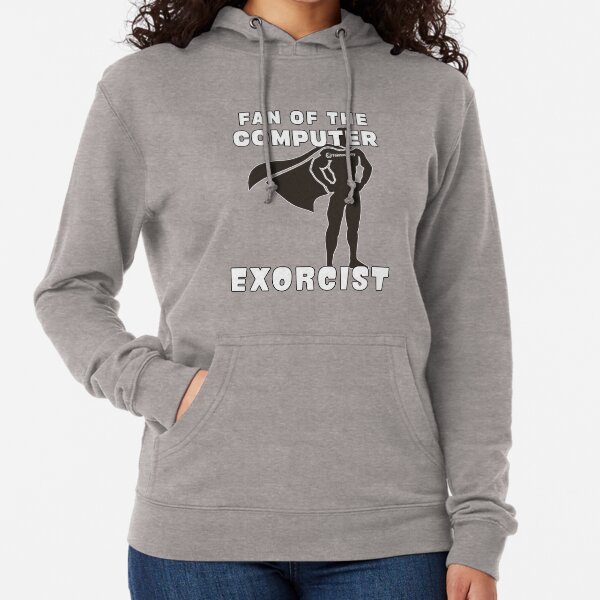 Teknosophy Computer Exorcist. Lightweight Hoodie