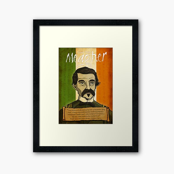 TF Meagher Framed Art Print