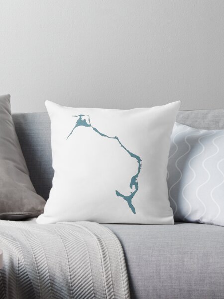 Item preview, blue eleuthera map  designed and sold by alisoncarranza.