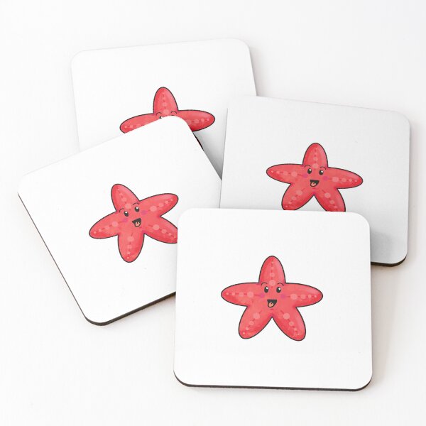 Item preview, Happy Coral Starfish designed and sold by YouCheekyCow.