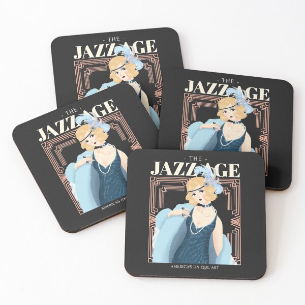 Item preview, Jazz age classy lady designed and sold by Delicarte.