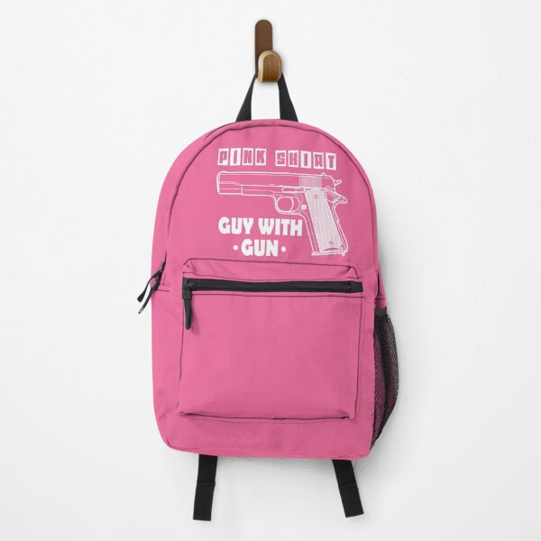 Item preview, Guy in Pink Shirt with Gun designed and sold by KunKhalil.