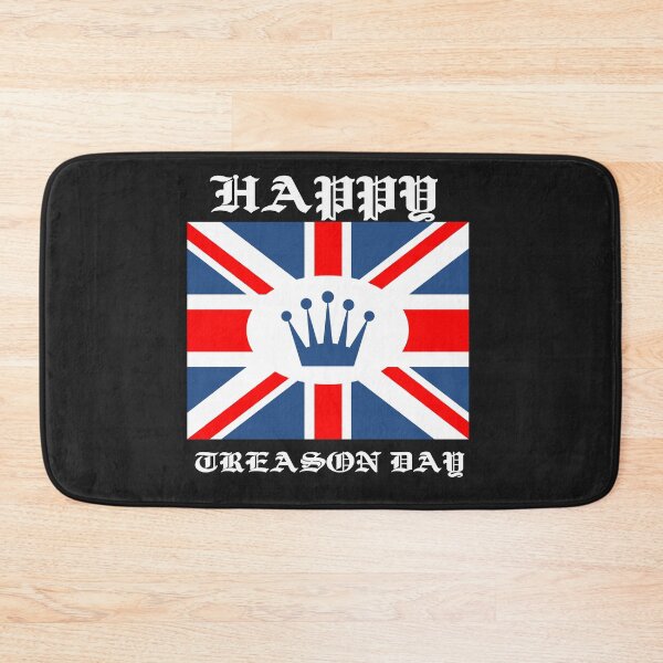 Item preview, British funny T-shirt Happy treason day 4th July designed and sold by Tema EL.