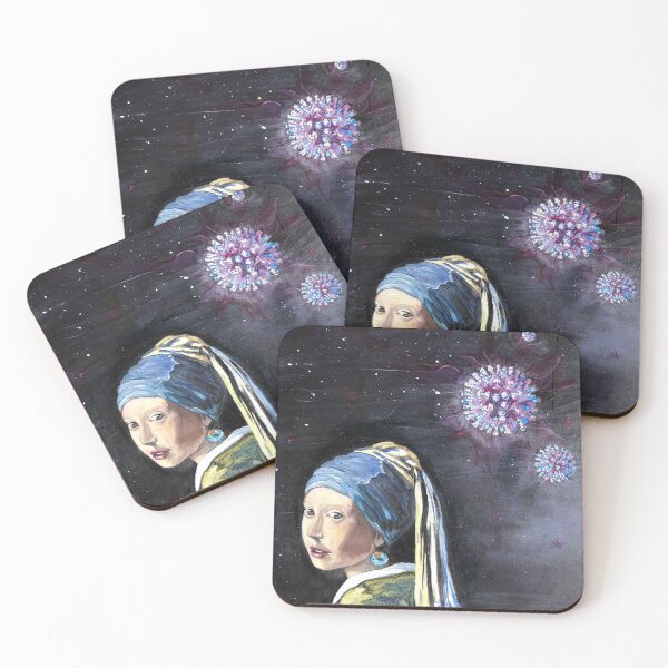 Item preview, Girl Escapes Coronavirus  designed and sold by Jody Chadwick.
