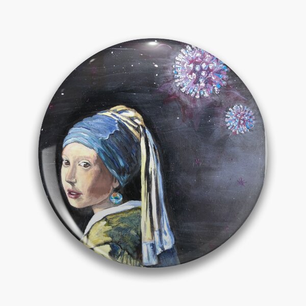 Item preview, Girl Escapes Coronavirus  designed and sold by Jody Chadwick.