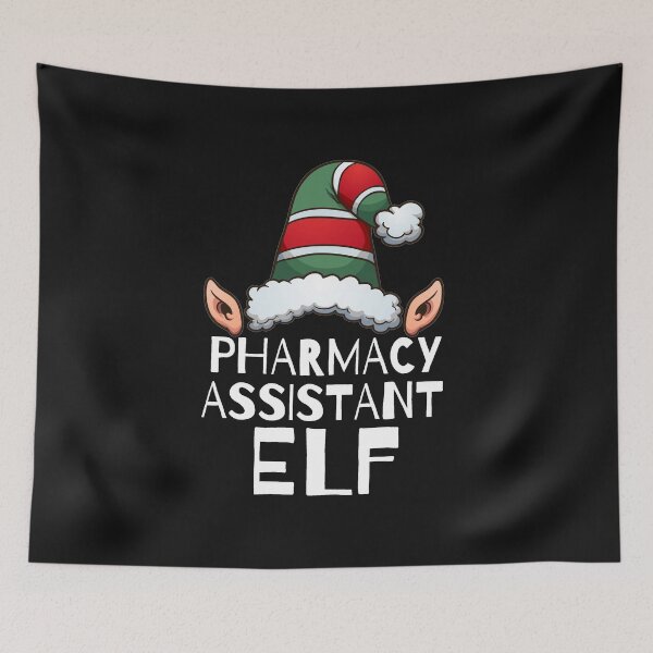 Item preview, Pharmacy Assistant Elf Christmas Holidays Xmas Elves designed and sold by losttribe.