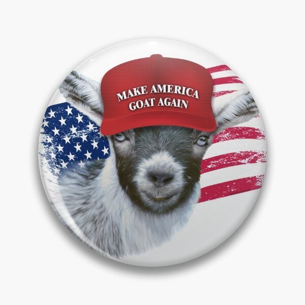 Artikelvorschau, Make America GOAT Again Pygmy Goat 2 entworfen und verkauft von IconicTee.