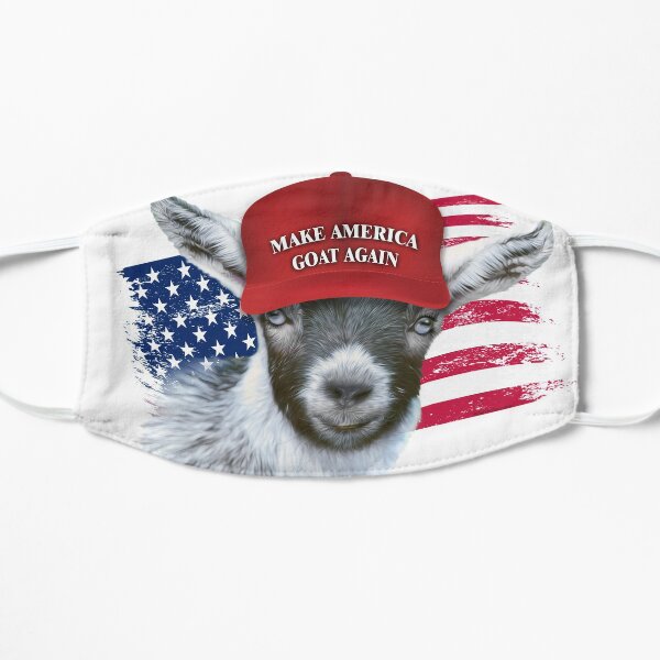 Make America GOAT Again Pygmy Goat 2 Mask