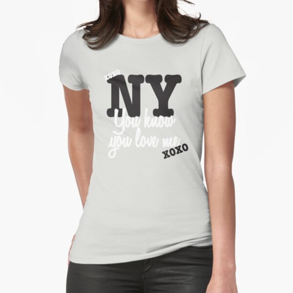 You Know You Love Me Fitted T-Shirt