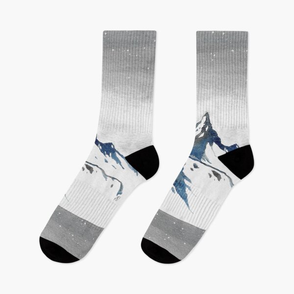 Item preview, Snowy Peak  designed and sold by María Casas Watercolour Designs.