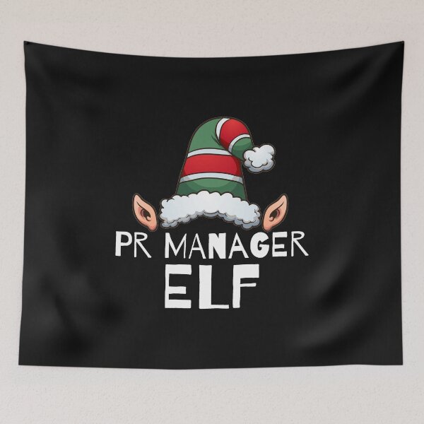 Item preview, PR Manager Elf Christmas Holidays Xmas Elves designed and sold by losttribe.