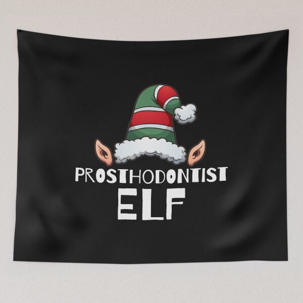 Item preview, Prosthodontist Elf Christmas Holidays Xmas Elves designed and sold by losttribe.