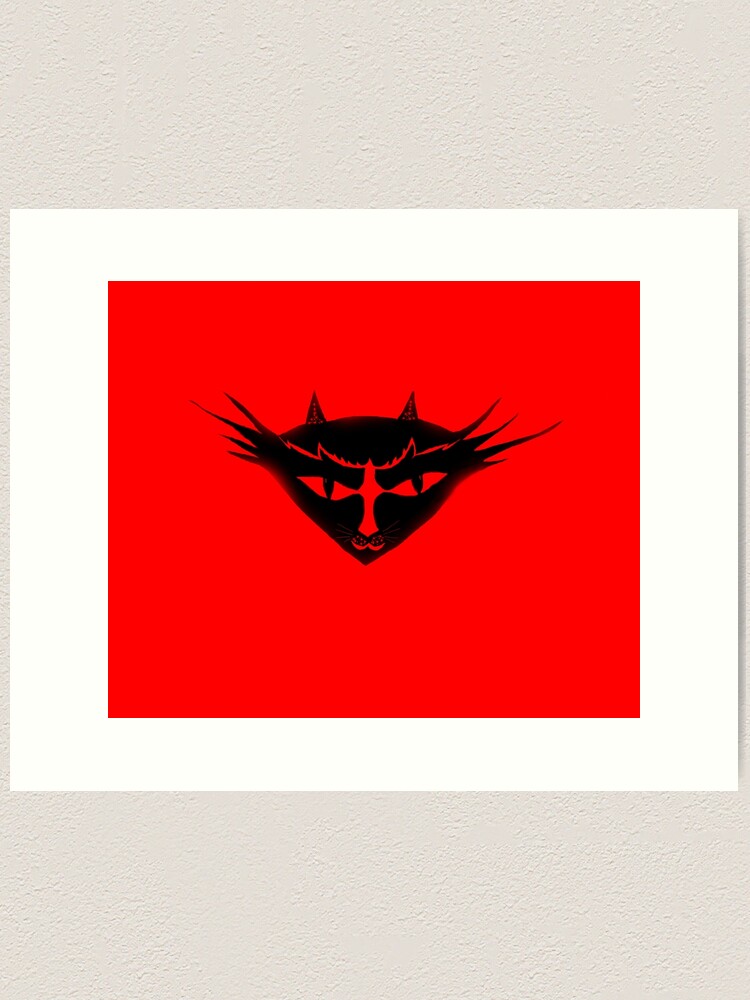 Alternate view of My sweet and evil black kitty Art Print