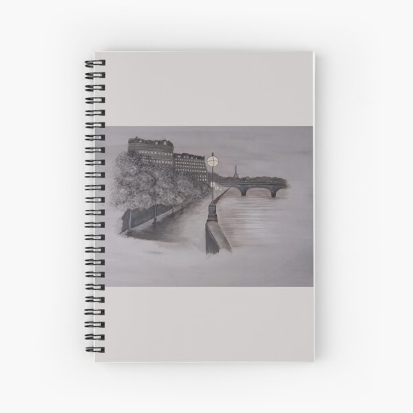 Dream a Little Dream of Paris Spiral Notebook