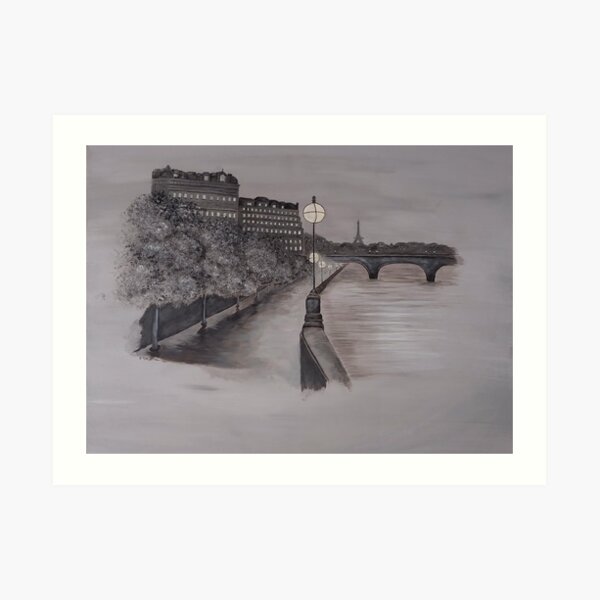 Dream a Little Dream of Paris Art Print
