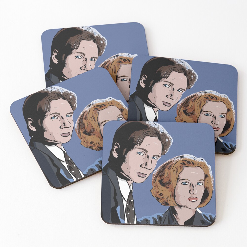 Item preview, Coasters (Set of 4) designed and sold by blacksnowcomics.