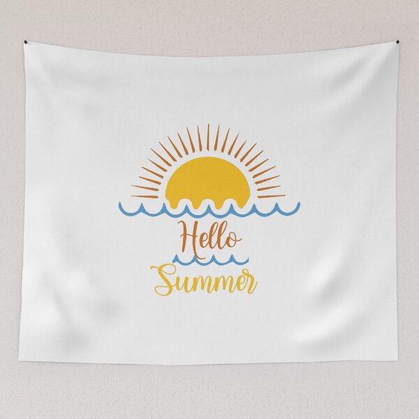 Item preview,  Summer ,Hello summer , Wakeboarding ,surfboarding , van life ,watercolor , gift idea ,birthday designed and sold by MimiouchB.