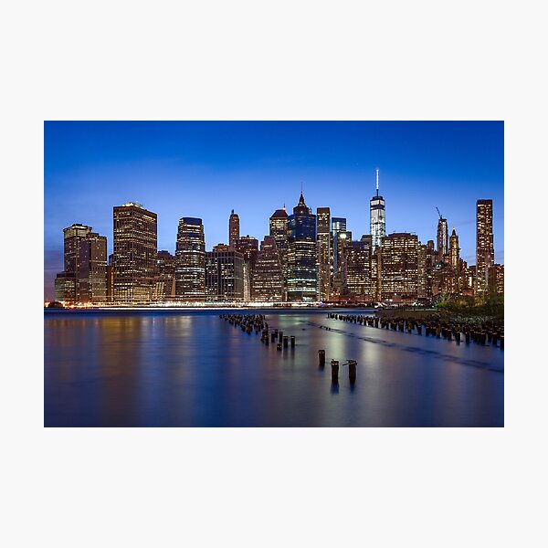 Big Apple Nights - New York City Fotodruck