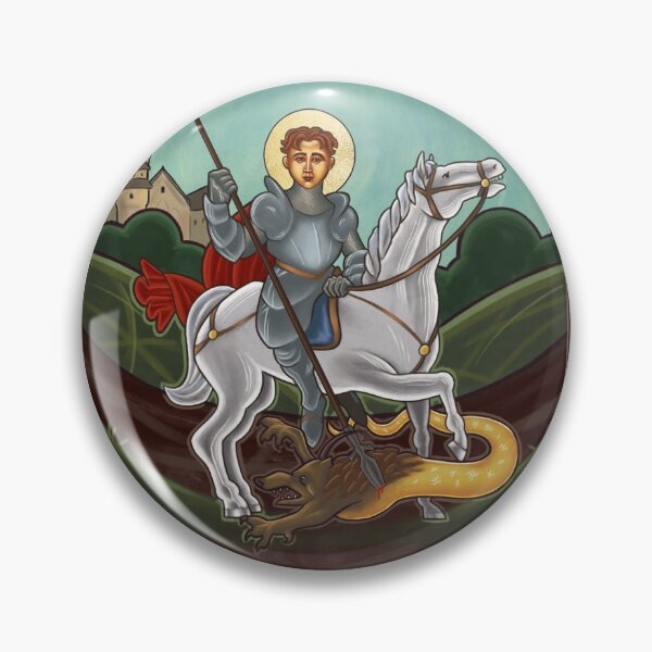Item preview, Icon of St. George designed and sold by LutheranIcons.