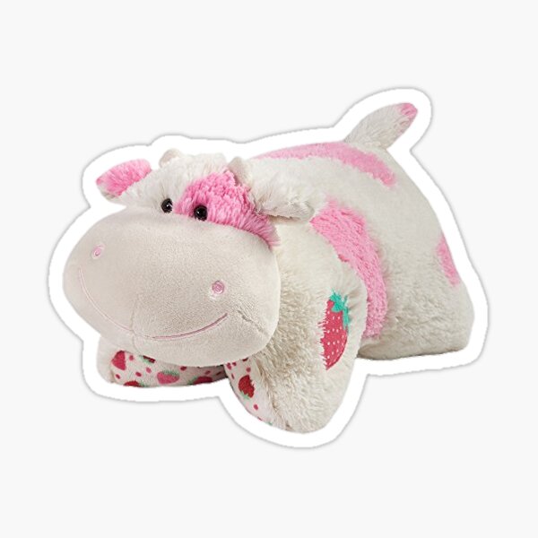 Strawberry milkshake cow 2 Sticker