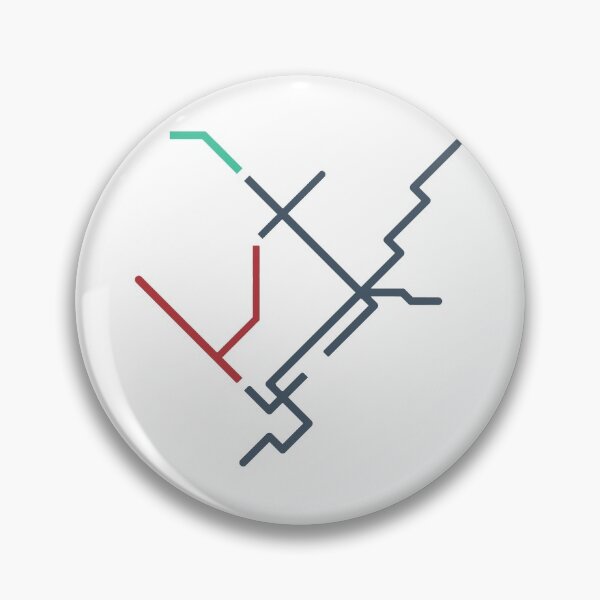 Item preview, MONTREAL Subway Map Art designed and sold by jessephotoart.