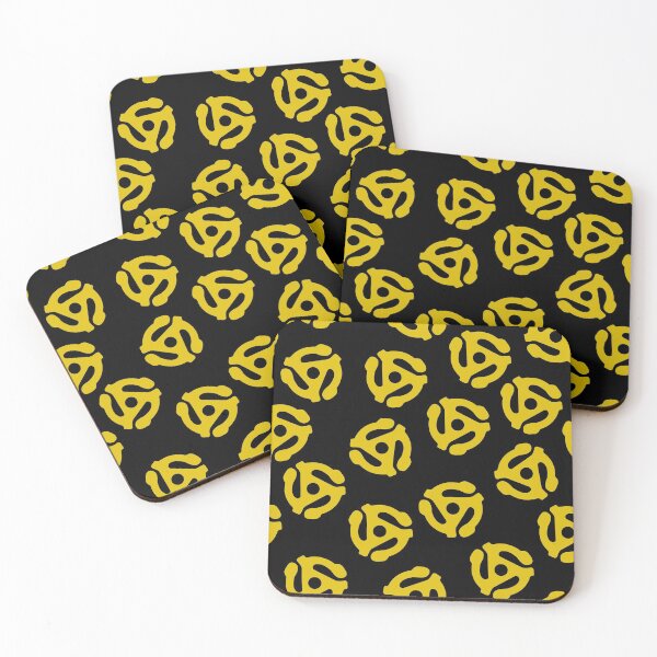 Item preview, Classic Yellow 45 Record Adapters designed and sold by Pink Pineapple Works.