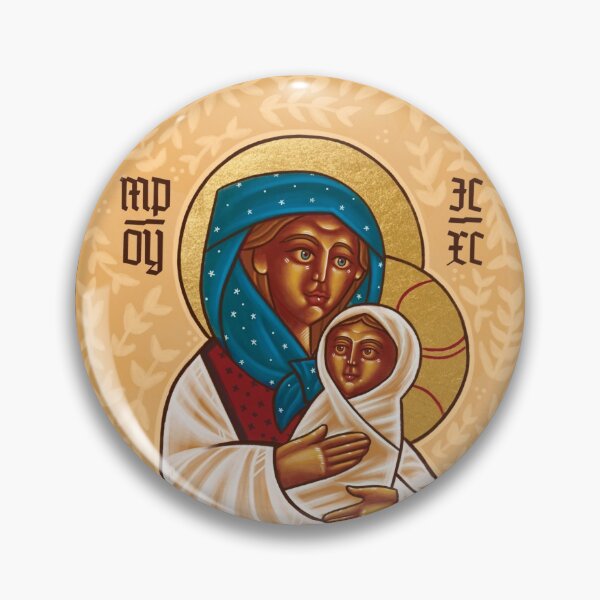 Item preview, Mary, Mother of God & the Christ-Child Icon designed and sold by LutheranIcons.