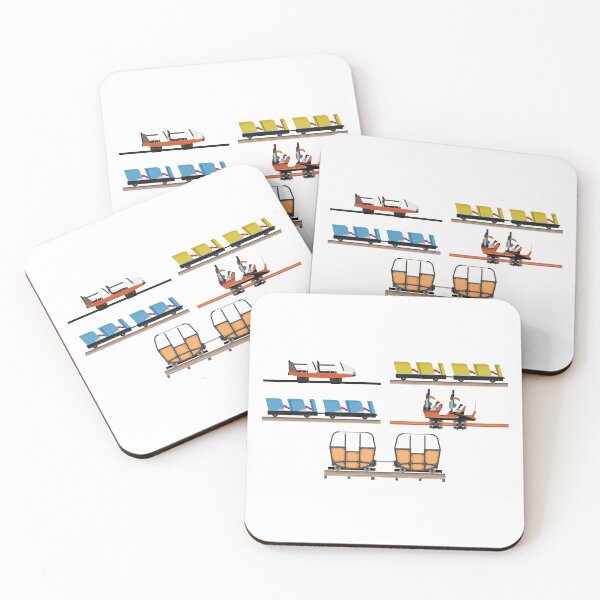 Item preview, Indiana Beach Coaster Cars Design designed and sold by CoasterMerch.