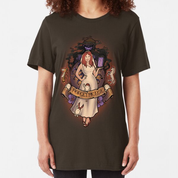 Forget Me Not Slim Fit T-Shirt