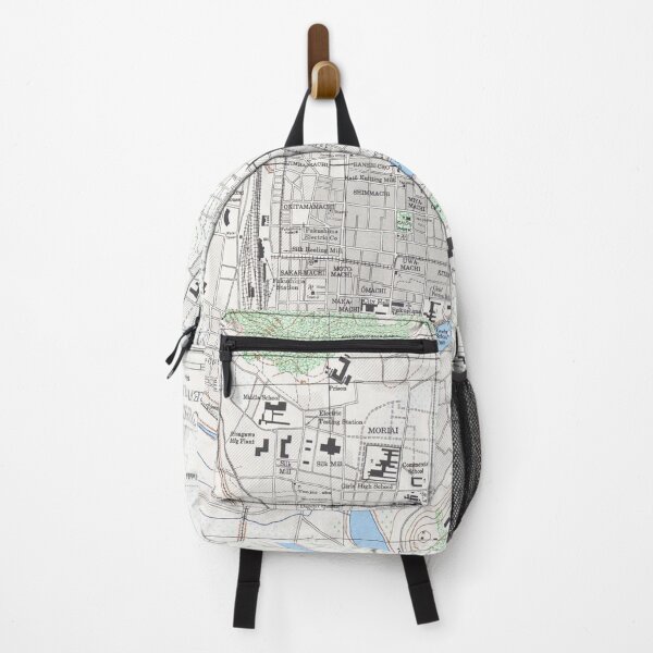 Item preview, Vintage Fukushima Japan Map (1945) designed and sold by BravuraMedia.