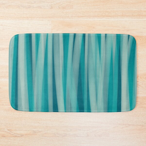 Item preview, Ribbon Abstract in Turquoise Aqua Teal designed and sold by kierkegaard.