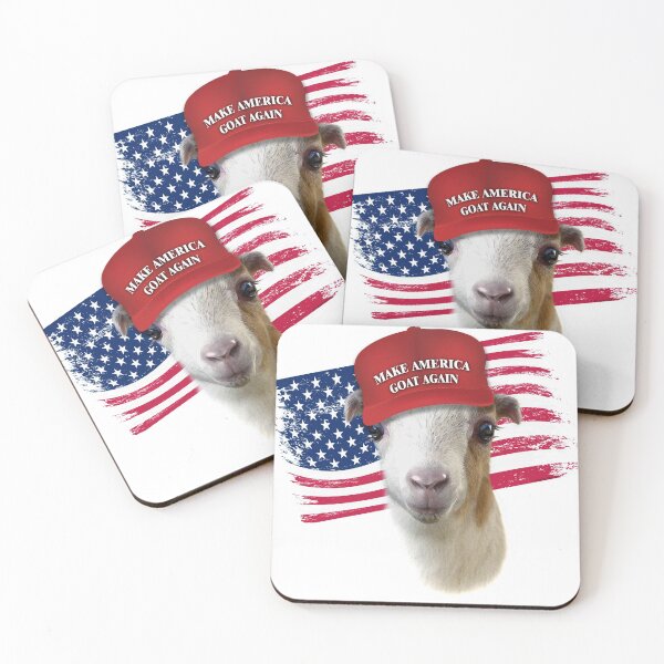 Item preview, Make America GOAT Again LaMancha Kid Goat designed and sold by IconicTee.