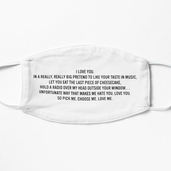 Grey's Quote Masque sans plis