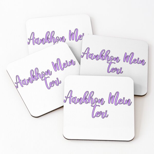 Item preview, aankhon mein teri quote designed and sold by anushka0703.