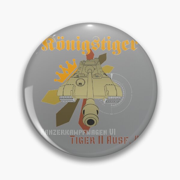 Artikelvorschau, Königstiger Royal Tiger Tank Frontansicht Design entworfen und verkauft von FAawRay.