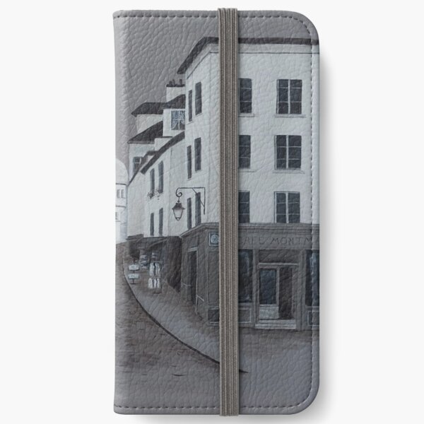 A Walk in Montmartre iPhone Wallet