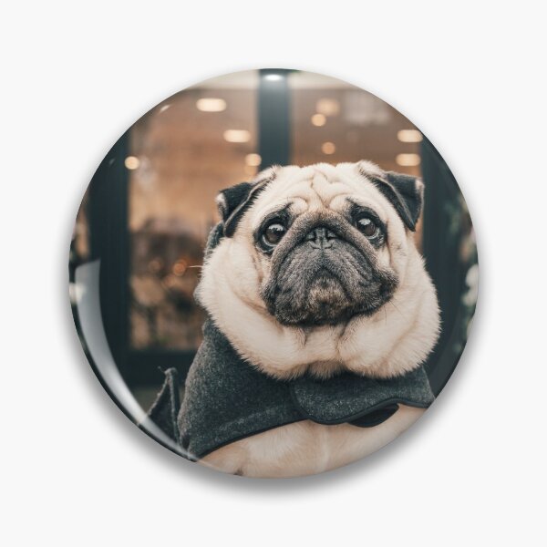 Item preview, Cute Wrinkly Pug designed and sold by Jxko.