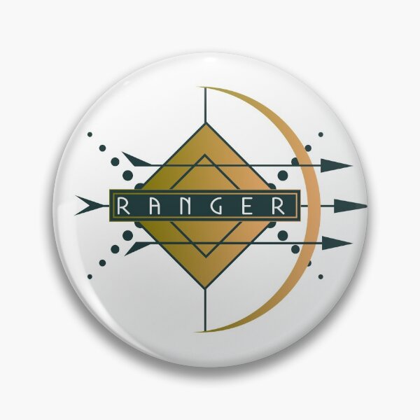 Item preview, ranger art deco DnD class logo designed and sold by sarastripe.