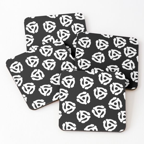 Item preview, Classic White 45 Record Adapters designed and sold by Pink Pineapple Works.