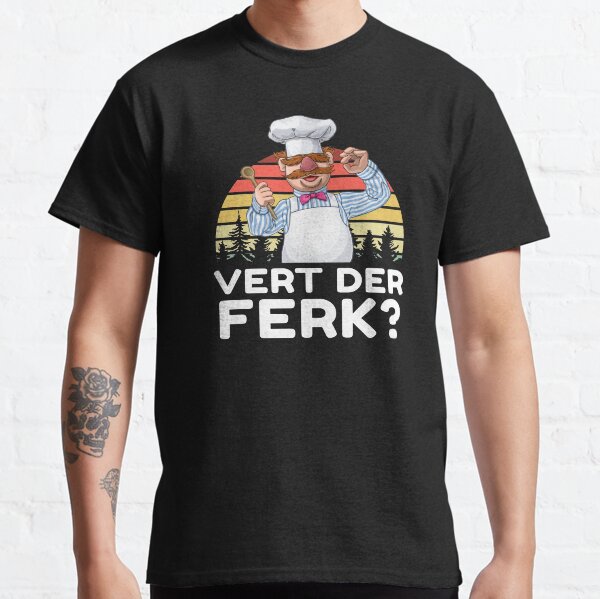 Muppet Show Swedish Chef Expletive New Funny Classic T-Shirt