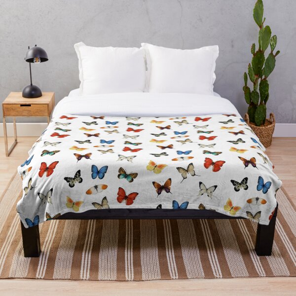 Item preview, Printed butterflies of the world various colors designed and sold by SaraFuentesArt.