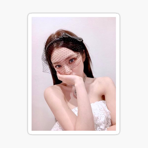 Irene Red Velvet Psycho selfie Glossy Sticker