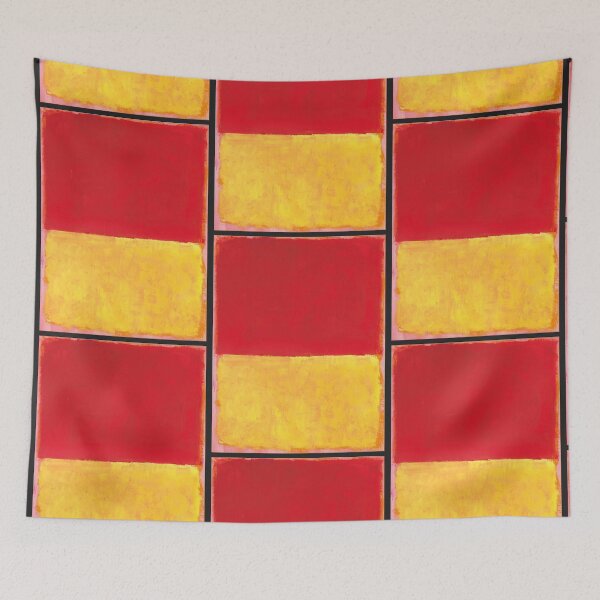 Item preview, Red Yellow Painting designed and sold by isstgeschichte.